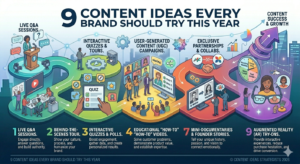 9 Powerful Content Ideas Every Brand Can Use to Boost Growth This Year