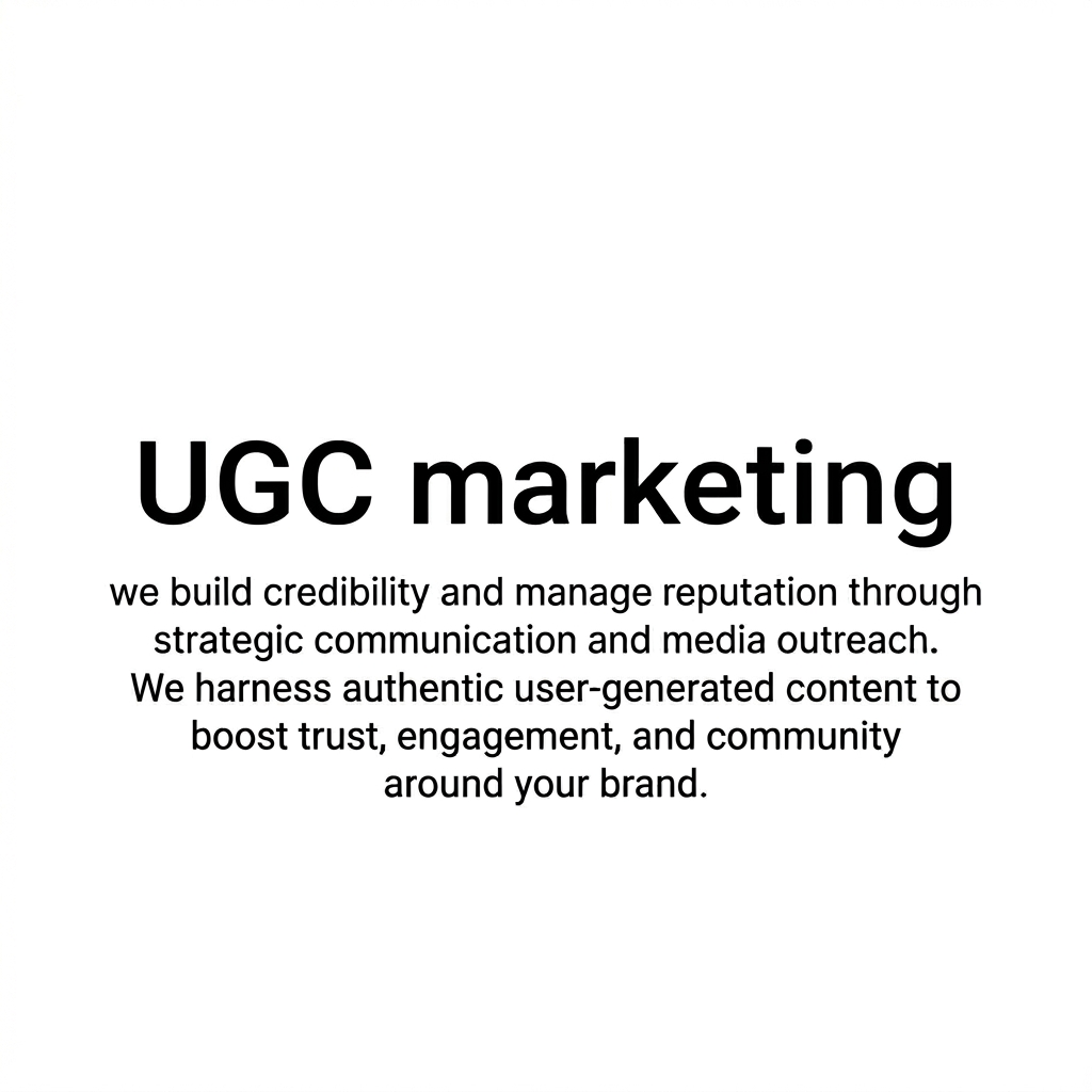 UGC marketing