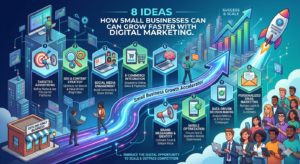 8 Ideas How Small Businesses Can Grow Faster with Digital Marketing
